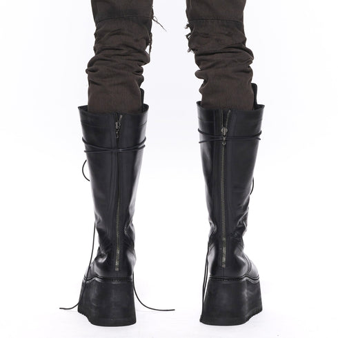 JULIUS 917FWM4 Black / Long Military Talos Boots